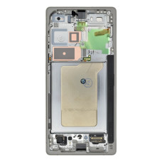 Дисплей для Samsung S938 Galaxy S25 Ultra с тачскрином в рамке (Silver) (Original)