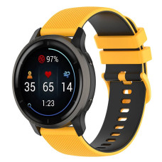 Ремешок универсальный 20 мм Ribby для Amazfit, Samsung, Huawei (Yellow)