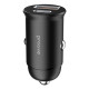 Автомобильное зарядное устройство Proove Tiny Power Pro USB-A+USB-C (65W · 3A) (Black)