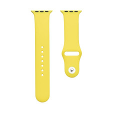 Ремінець для Apple Watch 38/40/41 мм Band Silicone (Yellow)