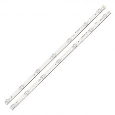 Пряма підсвітка для телевізора Erisson 32″ RF-BS320E30-0701S-17 (2 планки по 588 мм, 7 LED, лінза 15,5 мм, 6 В)