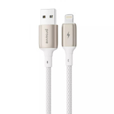 Кабель Proove Dense Metal USB-A – Lightning (1 м · 12W · 2.4A) (White)