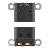 Роз'єм зарядки для Google Pixel 4a (4G) 24 pin (2 кріплень) (контакти посередині) (Type-C) (Original)