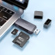 Картридер Hoco HB45 USB2.0 to Type-C gray
