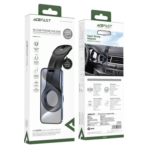 Автодержатель Acefast D19 (Black)