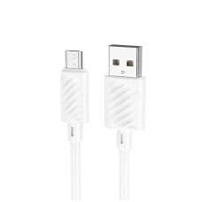 Кабель Hoco X88 USB-A – Micro-USB (1 м · 12W · 2.4A) (White)