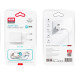 Мережевий зарядний пристрій XO L99 USB-A (12W · 2.4A) з кабелем USB-A – Micro-USB (White)