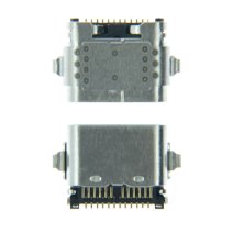 Роз'єм зарядки для Lenovo TB-X606F Tab M10 Plus 24 pin (4 кріплень) (контакти посередині) (Type-C) (Original)