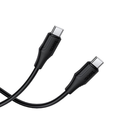 Кабель Hoco X124 Type-C – Type-C (1 м · 60W · 3A) (Black)