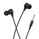 Наушники Hoco M116 3.5мм с микрофоном 1.2 м black