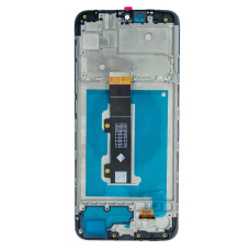 Дисплей для Motorola XT2155 Moto E20 с тачскрином в рамке (Black)