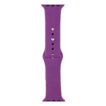 Ремешок для Apple Watch 38/40/41 мм Band Silicone (Grape)