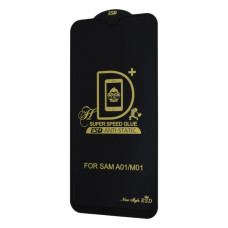Захисне скло PRIME для Samsung A015 Galaxy A01 (2020) (Full Glue) (0.3 мм, 2.5D) (Black)
