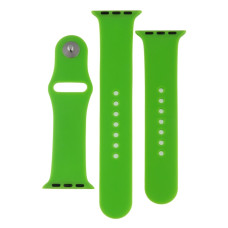 Ремінець для Apple Watch 38/40/41 мм Band Silicone, 2 шт (Neon Green)