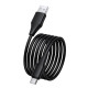Кабель Hoco X124 USB-A – Type-C (1 м · 15W · 3A) (Black)
