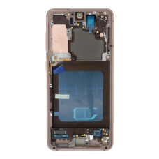 Дисплей для Samsung G991 Galaxy S21 з тачскріном в рамці (Lavender) (OLED SOFT) (Big size)