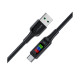 Кабель Acefast C7-04 USB-A – Type-C (1.2 м · 60W · 3A) (Black)