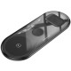 Бездротовий зарядний пристрій Borofone BQ19 3в1 (15W) (Black)
