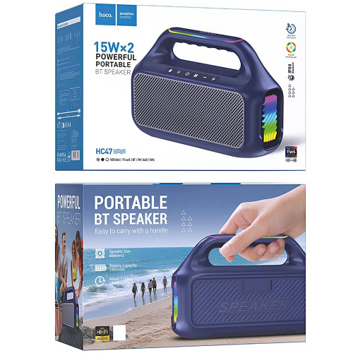 Bluetooth колонка Hoco HC47 Delight (Blue)