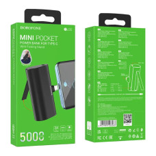 Повербанк Borofone BJ35 Pocket iP (5000 mAh) (Black)