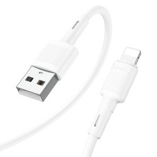Кабель Hoco X83 USB-A – Lightning (1 м · 12W · 2.4A) (White)