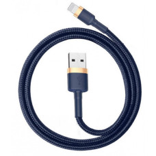 Кабель Baseus Cafule USB-A – Lightning (2 м · 12W · 1.5A) (CALKLF-CV3) (Blue/Gold)