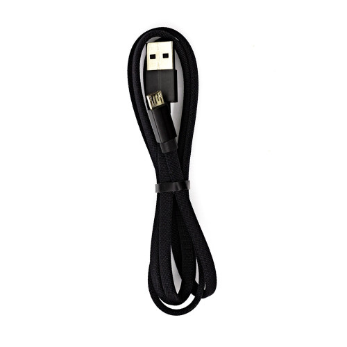 Кабель Remax RC-094m USB-A – Micro-USB (1 м · 12W · 2.4A) (Black)