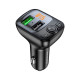 FM-модулятор Borofone BC41 Eminency 2xUSB-A (18W · 3A) (Black)