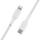 Кабель Belkin Type-C – Lightning (2 м · 18W · 3A) (CAA004BT2MWH) (White)