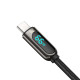 Кабель Baseus Display Fast Charging USB-A – Type-C (1 м · 66W · 5A) (CASX020001) (Black)
