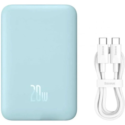 Повербанк Baseus Magnetic Mini OS 20W (10000 mAh) (Blue)