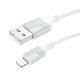 Кабель Borofone BX101 Creator USB-A – Lightning (1 м · 12W · 2.4A) (White)