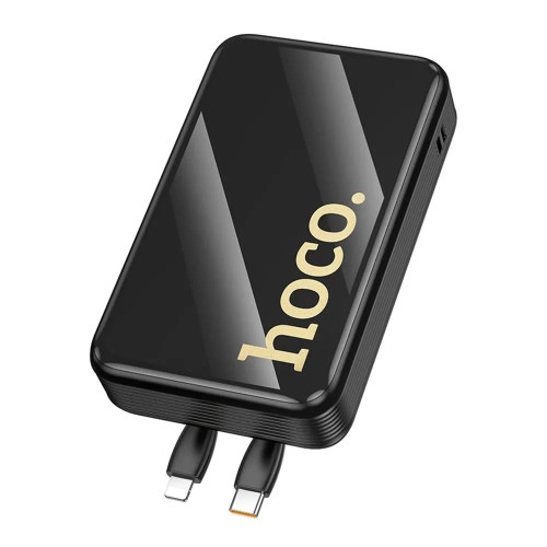 Повербанк Hoco Q37A 22.5W+PD20W з кабелем C та L (20000 mAh) (Black)