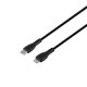 Кабель Borofone BX51 Type-C – Lightning (1 м · 12W · 2.4A) (Black)