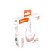 Мишка бездротова MeeTion R571 (1600 DPI) (White/Pink)