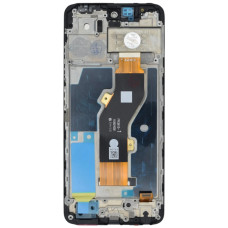 Дисплей для Infinix Hot 40i с тачскрином в рамке (Black) (Original) (ver. FPC)