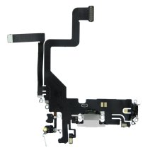 Шлейф для Apple iPhone 14 Pro с разъемом зарядки (White)