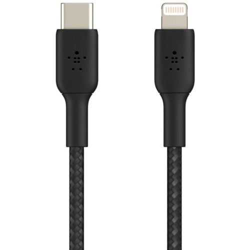 Кабель Belkin Type-C – Lightning (2 м · 18W · 3A) (CAA004BT2MBK) (Black)