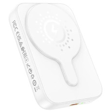 Повербанк Hoco J117A Magnetic Wireless (10000 mAh) (White)