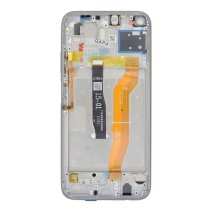 Дисплей для Huawei Nova 6 SE з тачскріном в рамці (Silver) (Original) (без акумулятора)