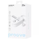Сетевой фильтр Proove Supercoil на 2 розетки (20W · 2xUSB-A+USB-C · 1.5 м) (White)