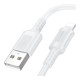 Кабель Borofone BX111 USB-A – Lightning (1 м · 12W · 2.4A) (White)