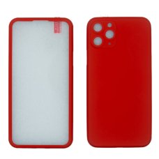 Захисне скло Full Cover 360° для Apple iPhone 11 Pro (Red)