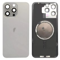 Задняя крышка для Apple iPhone 15 Pro Max (Grey) (Original PRC) со стеклом камеры