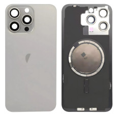 Задня кришка для Apple iPhone 15 Pro Max (Grey) (Original PRC) зі склом камери