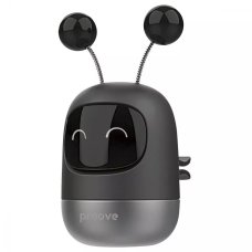 Ароматизатор для авто Proove Emoji Robot Happy на дефлектор (Black)