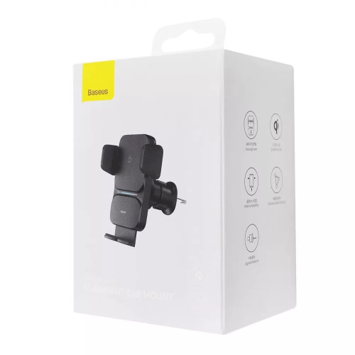 Автодержатель Baseus Wisdom Auto Alignment (15W) (Black)