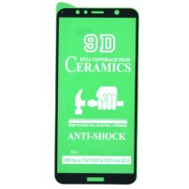 Захисна плівка Ceramic для Huawei Y6 Prime (2018) (Full Glue) (Black)