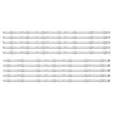 Пряма підсвітка для телевізора Samsung 70″ B96-50046A (10 планок по 745 мм, 7/14 LED, 3 В)