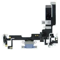 Шлейф для Apple iPhone 14 с разъемом зарядки (Blue) (Original)